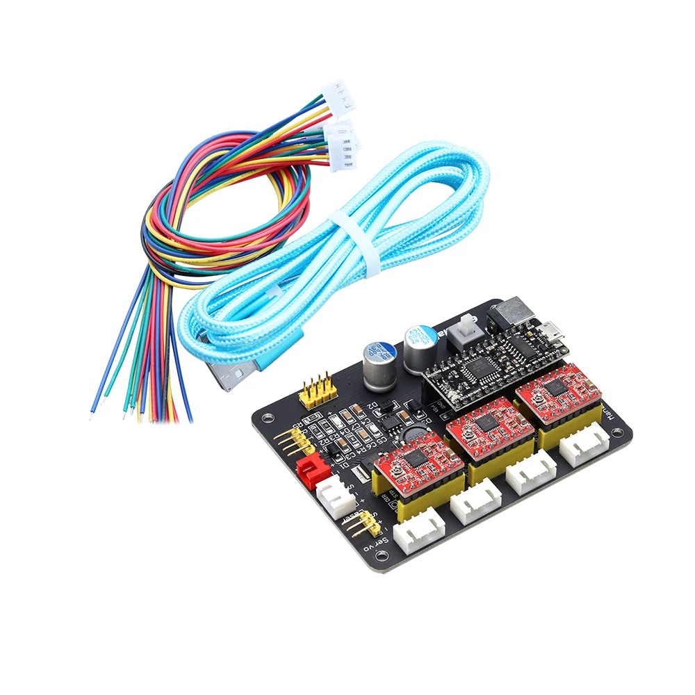 

XYZ 3 Axis Stepper Motor Driver Controller Board Control Panel for DIY desktop laser engraver dispensing machine printer plotter