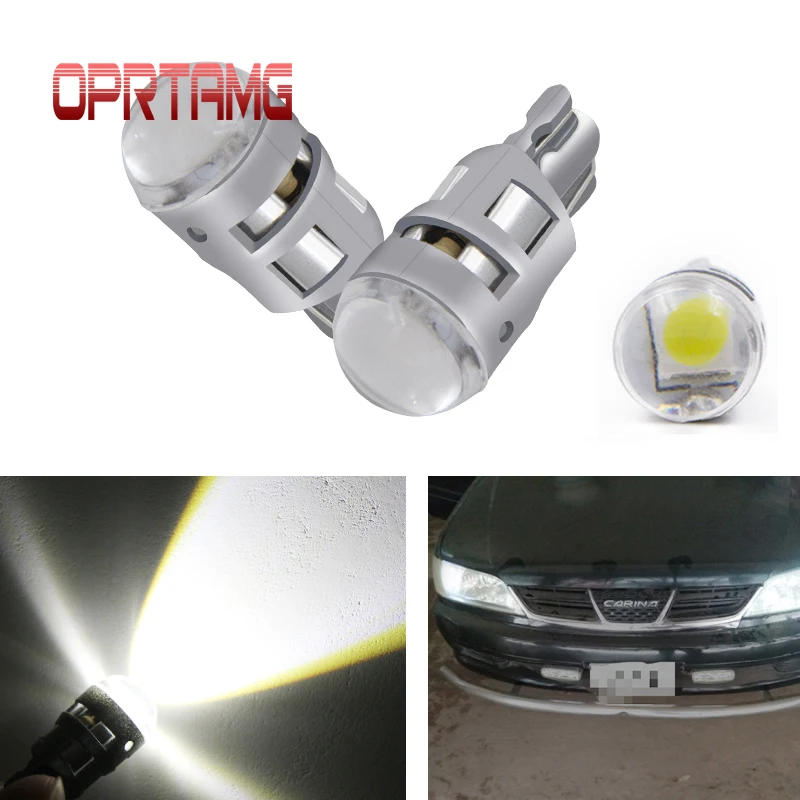 

2x T10 168 194 2825 W5W LED For Cree Chip Led Replacement Bulbs Car License Plate Parking Lights Car Light Source Car Styling