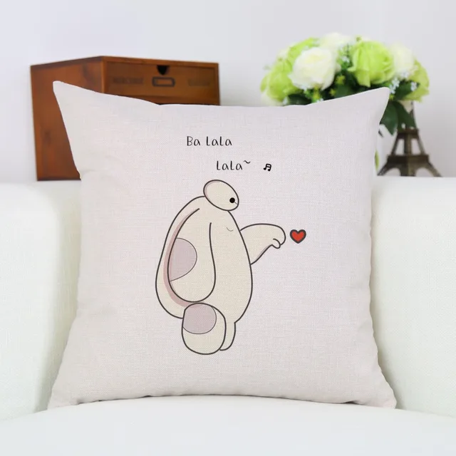baymax pillow cover big hero 6 pillow case cartoon superhero life size baymax pillow