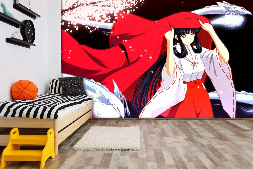 [Самоклеющиеся] 3D Inuyasha классический 443 Япония Аниме настенная бумага настенная печать настенные наклейки