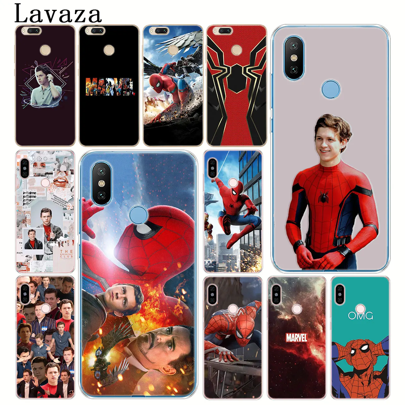 

Lavaza SpiderMan Marvel Logo Hard Phone Case for Xiaomi Redmi k20 7A 6A 4A Note 7 5 6 Pro 4 4X Plus Cover