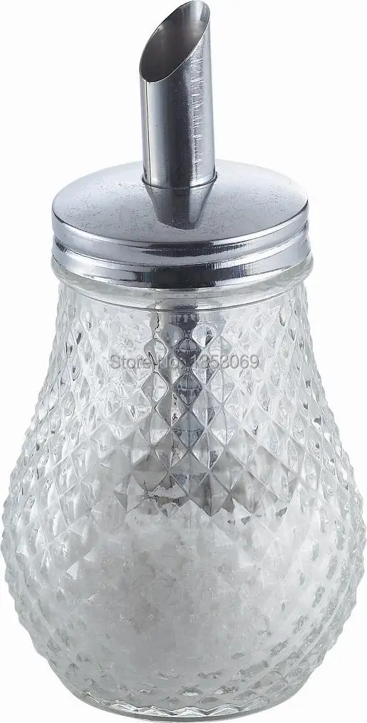 2014 free shipping Classic Glass sugar pourer 10 ouncesin Storage
