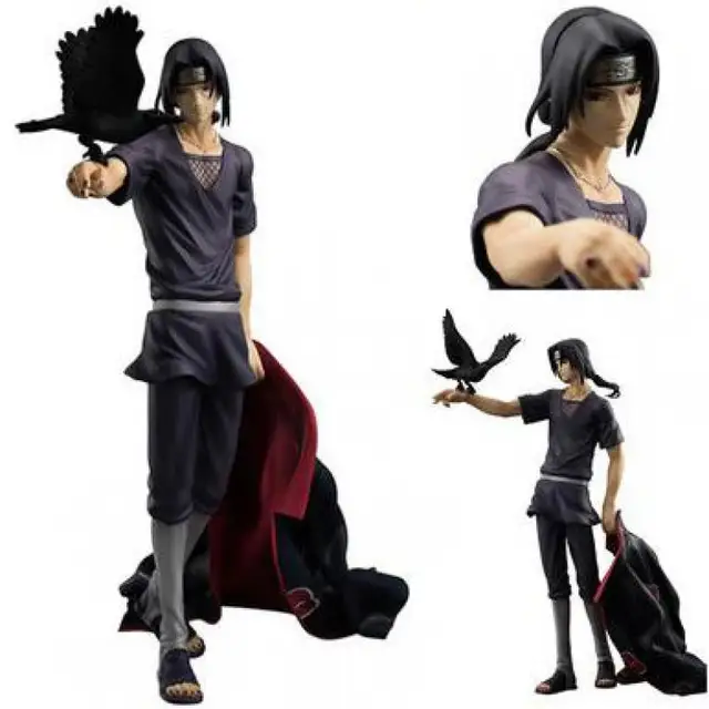 Cheap Naruto Uchiha Itachi 23cm Japanese Anime Figures One Piece Action Figure Action & Toy Figures Childhood Edition Figures Model