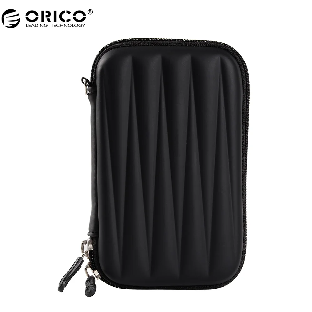 ORICO PHL-25 2,5 дюймовый жесткий диск защитная сумка портативный HDD SSD сумка для наушников сумка для ПК ноутбука-черный