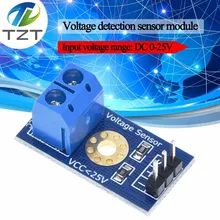 Умная электроника постоянного тока 0-25 в стандартный модуль датчика напряжения тестовые электронные кирпичи умный робот для arduino Diy Kit