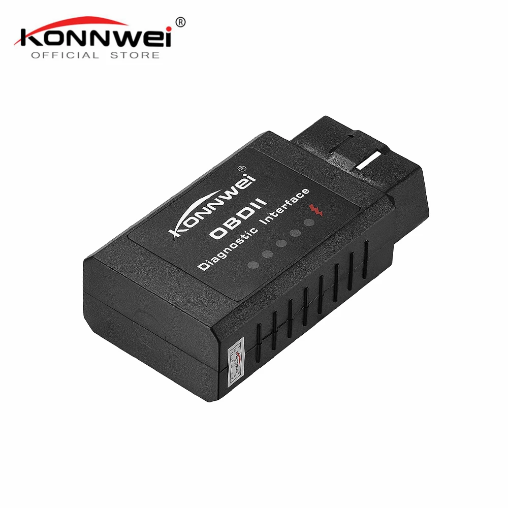 KONNWEI KW910 Универсальный OBD2 Bluetooth ELM327 V 1,5 сканер для Android АВТО OBDII средство сканирования, БД 2 ODB II ELM 327 V1.5 сканер
