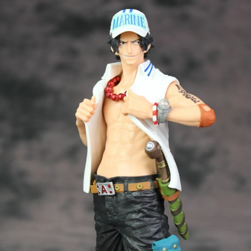 Цельная фигурка животного KOF Ace King of Artist One Piece The Portgas D Marine Ver. Экшн из ПВХ|Игровые