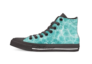

Pool Dream #1 #water #decor #art Casual High Top Canvas shoes sneakers Light Walking Shoes