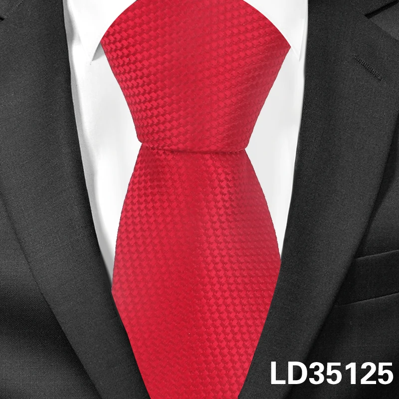 LD35125 Полиэфирный жаккардовый цветочный галстук для мужчин и женщин Модный Полосатый галстук для шеи деловые свадебные костюмы обтягивающие галстуки мужские галстуки Gravatas - Цвет: LD35125