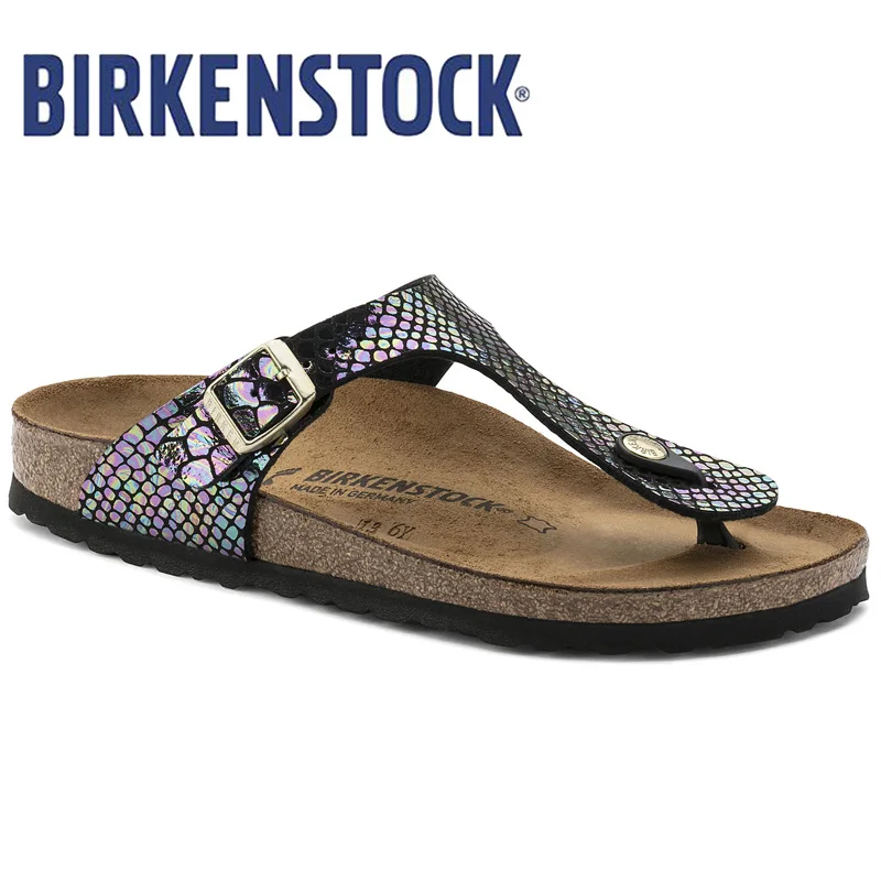 

BIRKENSTOCK Sandals Women Flip Flops Beach Summer Fashion Sandals For Women Flat Slippers Shoes Flip Flops Sandalias 801