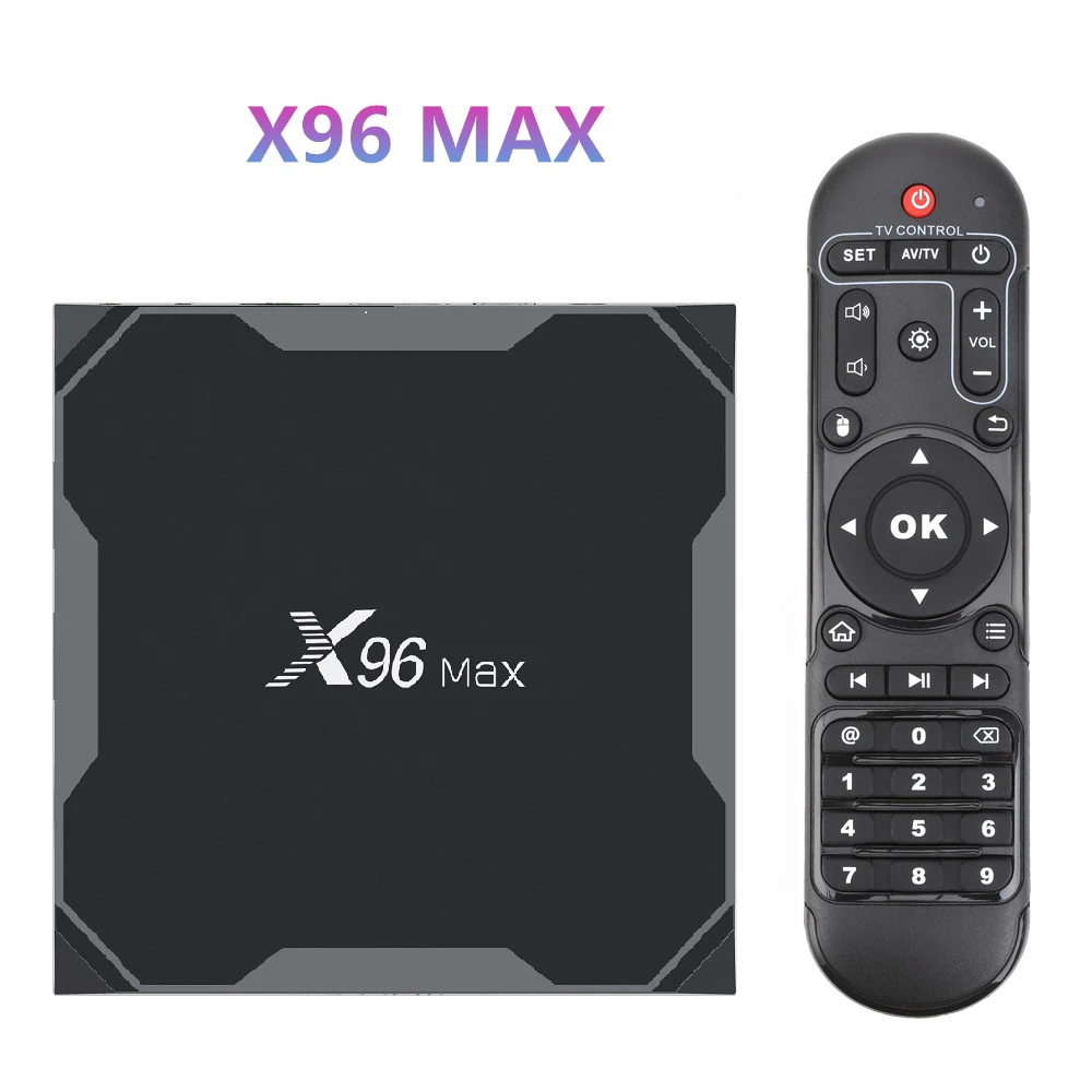 Распродажа X96Max ТВ приставка Android 8,1 Amlogic S905X2 Четырехъядерный 4 ГБ 32 ГБ 64 Гб 2,4G& 5 ГГц Wifi BT 1000M 4K телеприставка S905 X2