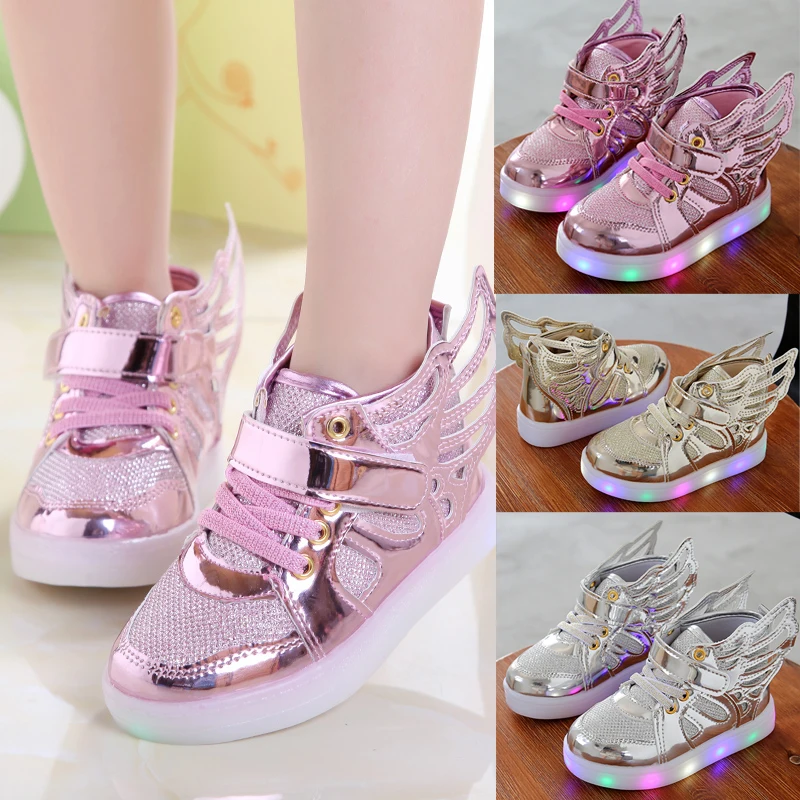 chaussure fille lumineuse