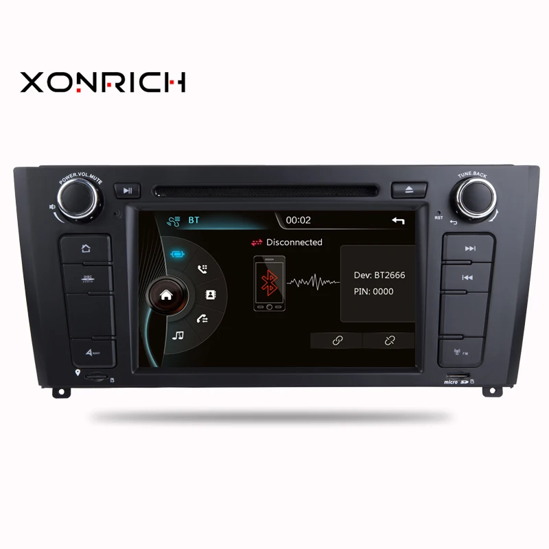 Sale 1din AutoRadio Car GPS Navigation DVD Headunit For BMW 1 Series E81 E82 E87 E88 116i 118i Car Stereo Unit auto multimedia Player 4