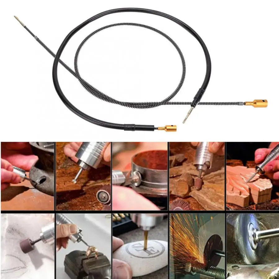 

Pro Electric Grinder Flexible Shaft Axes Jewelry Making Grinding Tool Accessory Drilling Engraving Milling Equipment for Jeweler