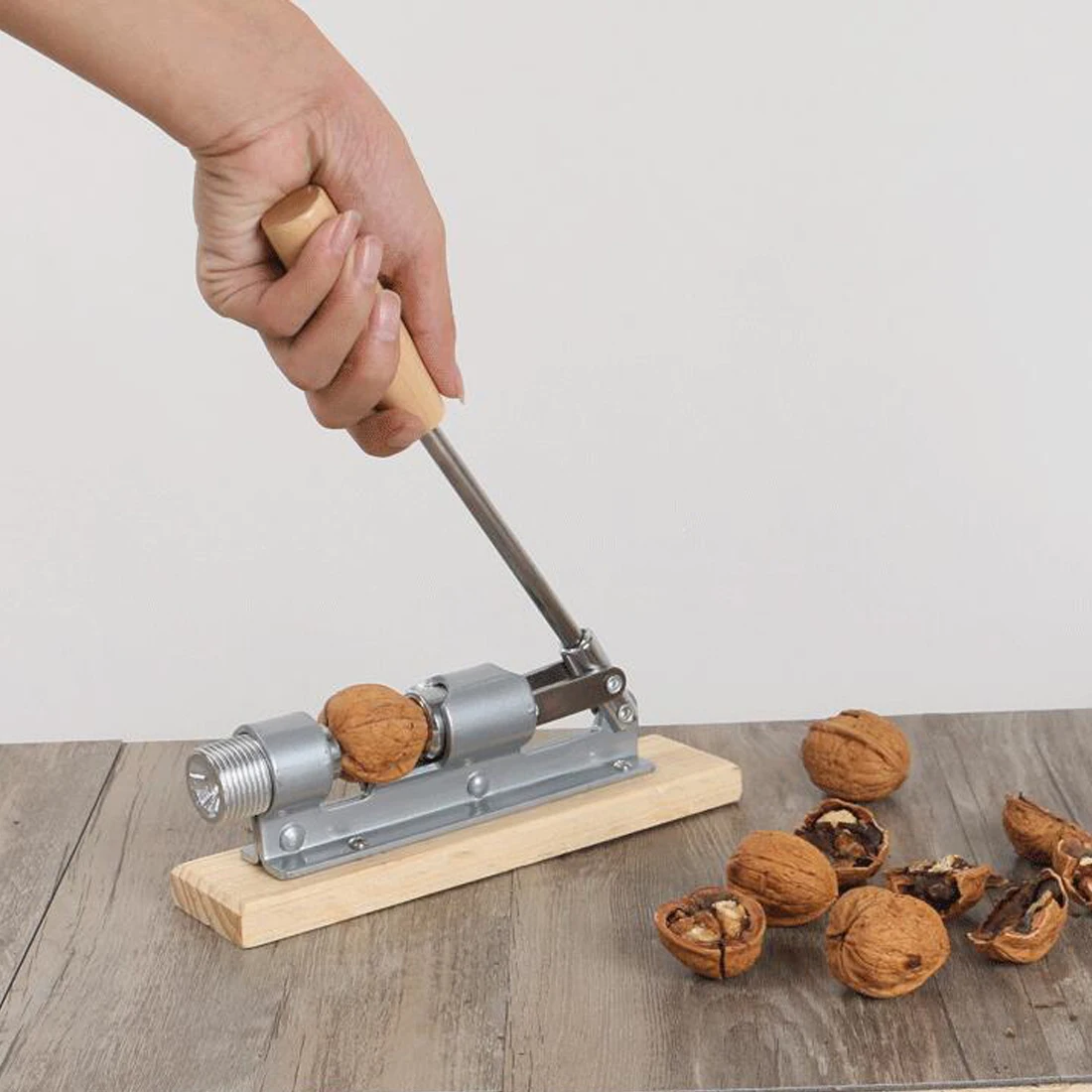 Горячая механический Шеллер орехокол для грецких орехов орехоколы быстро открывающиеся кухонные аксессуары инструменты приспособления для фруктов и овощей гаджет