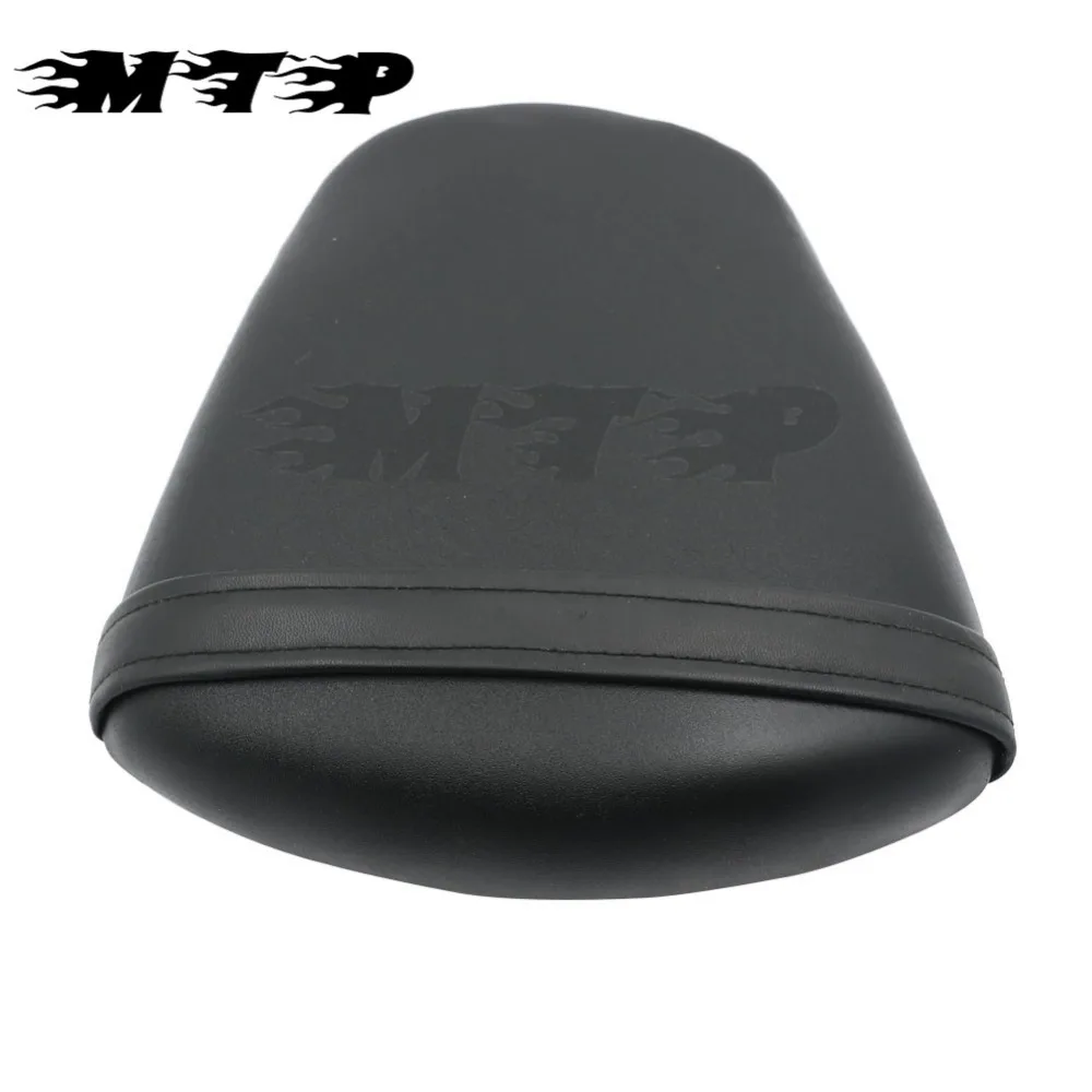 GSXR 600 750 2011 2017 Motorcycle Black Rear Passenger Pillion Seat