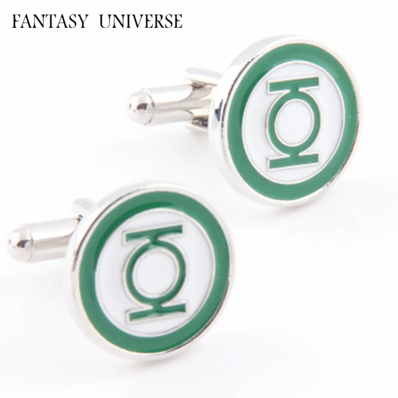 

FANTASY UNIVERSE Freeshipping 20pcs a lot Green lantern Cufflinks XQDZA03