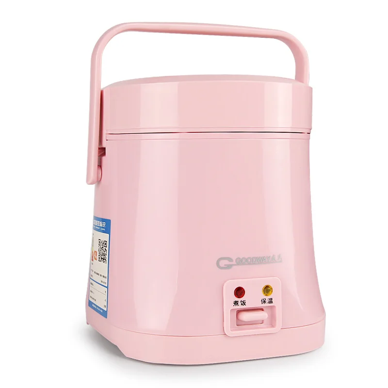 0.8L Extra Mini Electric Rice Cooker 1 2 People Travel Portable