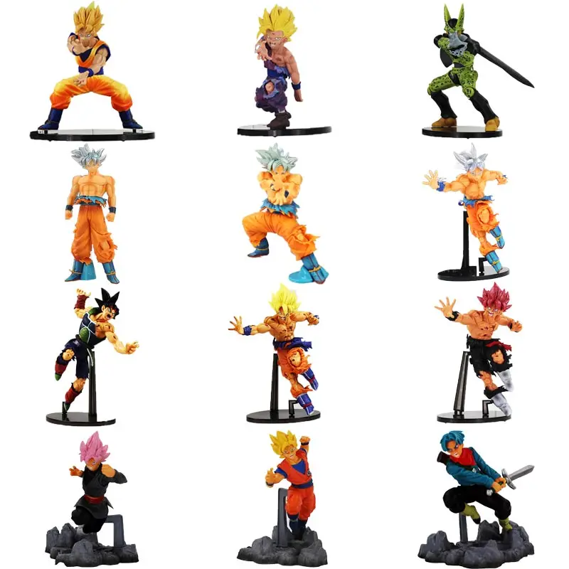 

12styles Dragon Ball Z Action Figures Son Goku Super Saiyan Banpresto Dragonball PVC Figure Collectible Model Toys Gift