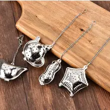 300 шт/партия чайный горшок/арахисовый/Птица/раковина полная форма из нержавеющей стали фильтр ситечко чайная ложка-шарик