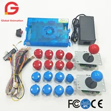  2 Players Arcade DIY kit Original Pandora Box 5S 960 in 1 Game board 5Pin joystick and push button for Fighting game machine