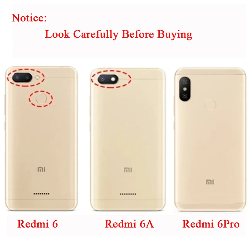 Для Xiaomi Redmi 6A, чехол для Xiaomi Redmi 6 Чехол из искусственной кожи чехол Бизнес чехол силиконовая Защита класса люкс для Redmi 6 Pro Чехол MOFI