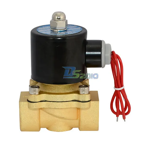 Solenoid Valve NPT 3/4\" DC24V Direct Air WOG Normally Closed Pneumatic ...