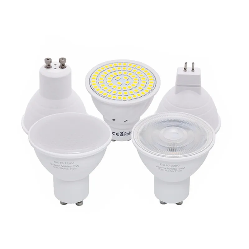 

3w 6w MR16 LED Spotlighting Bulb GU10 E27 220v Warm white Embedded lamp