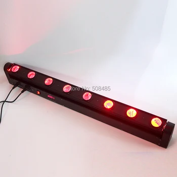 

New LED Bar Beam Moving Head stage Light RGBW 8x12W Perfect for Mobile DJ, Party, nightclub wled rotating beam light
