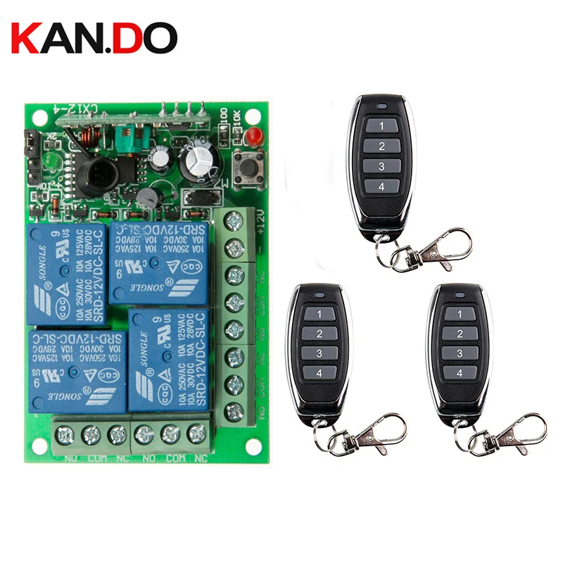 Smart Multiple DC 12V 24V 10A 315/433 MHz 2CH 2 CH Wireless Relay RF Remote Control Switch Receiver+Transmitter /shutters/Lamp Smart Multiple DC 12V 24V 10A 315/433 MHz 2CH 2 CH Wireless Relay RF Remote Control Switch Receiver+Transmitter /shutters/Lamp