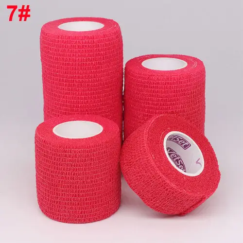 COYOCO Colorful Sport Self Adhesive Elastic Bandage Knee Support Pads 4.8m Wrist Ankle Protector Palm Shoulder Wrap Tape Bandage - Image 26