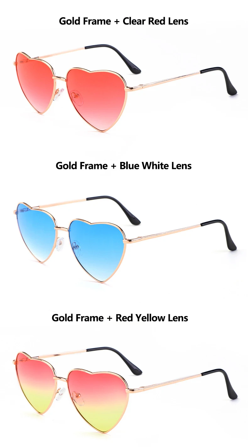 DIGUYAO, женские солнцезащитные очки с металлическим разноцветным металлическим каркасом, фирменный дизайн, модные солнцезащитные очки с покрытием, солнцезащитные очки в форме сердца