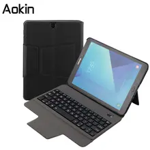 Bluetooth клавиатура Беспроводной клавиатура teclado для Samsung Galaxy Tab S3 9,7 T820 T825 кожаный чехол для планшета клавиатура с подставкой Klavye