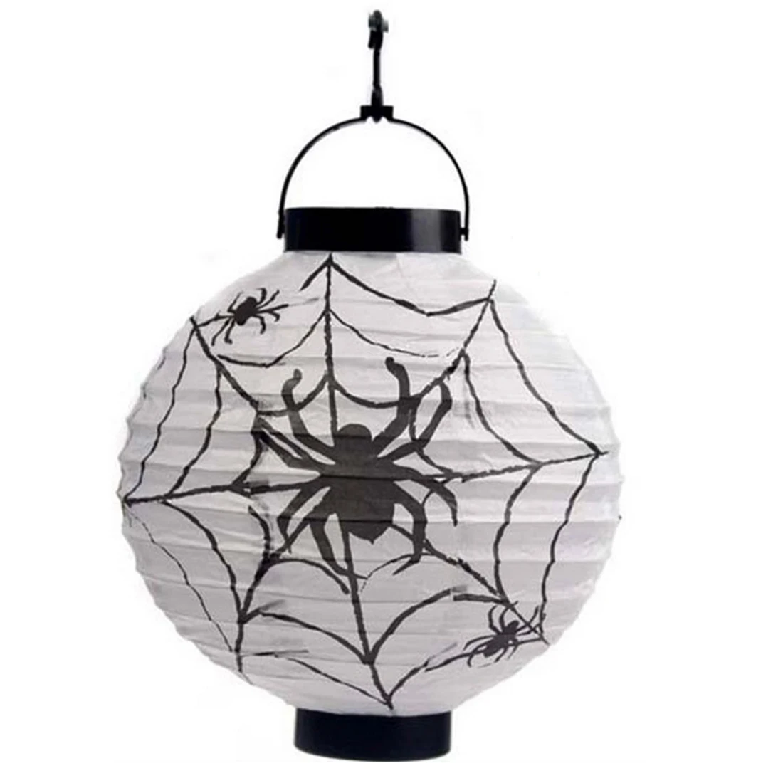 

1Pc Decorations for Home DIY Halloween Decoration LED Paper Spider Pumpkin Hanging Lantern Light Lamp Horror Lantern Supplies