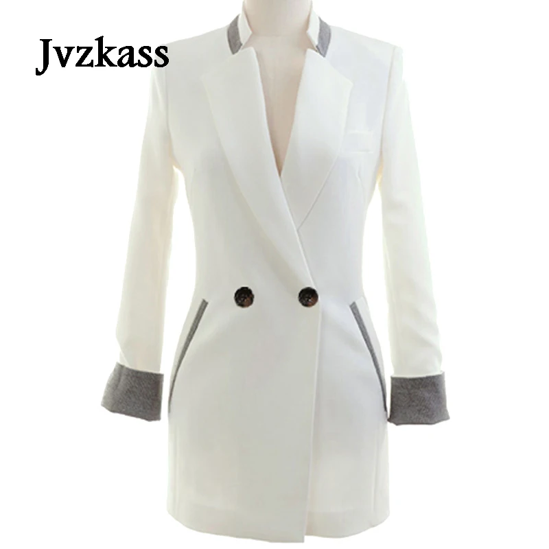

Jvzkass Small suit female new ladies spring and autumn coat version of self-cultivation in the long paragraph casual suit z78