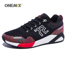 ONEMIX Удобная Мужчин Кроссовки Женщины Широкий Кроссовки Зимой На Открытом Воздухе Спорта Ходьба Легкий Скользит Тренеров