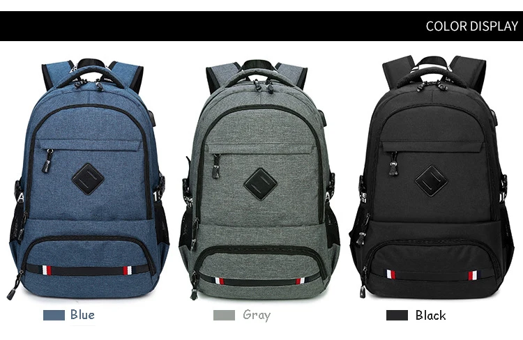Рюкзак для ноутбука с зарядкой от usb 15,6 дюймов, школьный портфель для подростков, мужской рюкзак, школьный рюкзак для мальчиков, школьные сумки