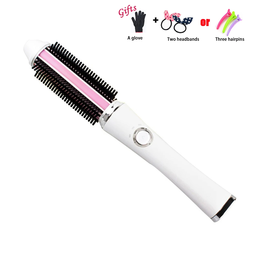 Wireless Usb Rechargeable Hair Straightener Curler Cordless Hair Irons 