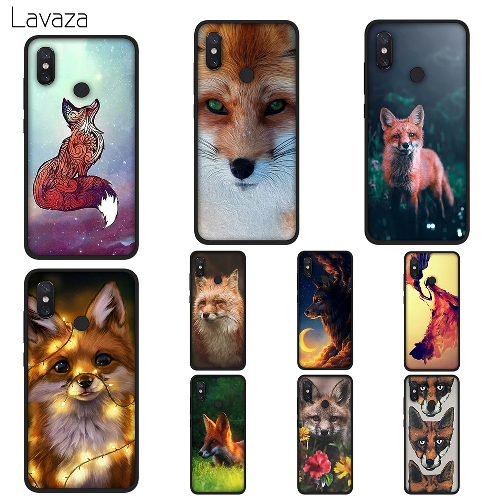 Мягкий чехол из ТПУ Lavaza Animal Cute Fox для Xiaomi Mi 6 8 A2 Lite 9 Pro A1 Mix 2s Max 3 F1 |