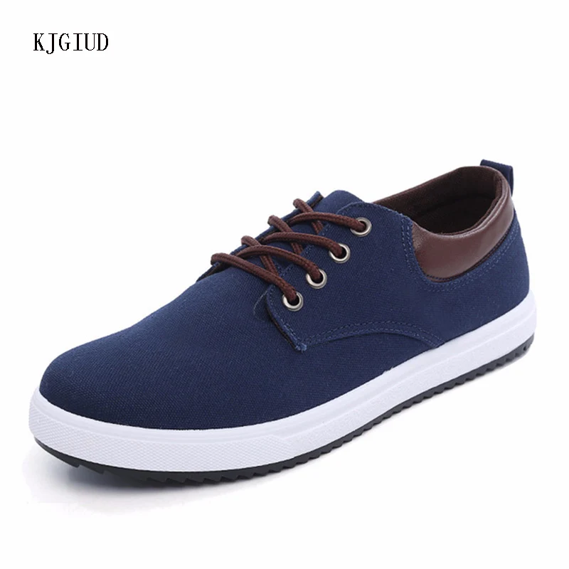 

2019 Spring And Autumn Men's Fashion Trend Casual Canvas Shoes Men's Shoes Four Seasons Large Size Men's Shoes Sneakers