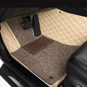 

Custom car floor mats for VOLKSWAGEN All Models Atlas Bora Polo Golf CC Touran Toureg Phaeton accessorie car styling floor mat
