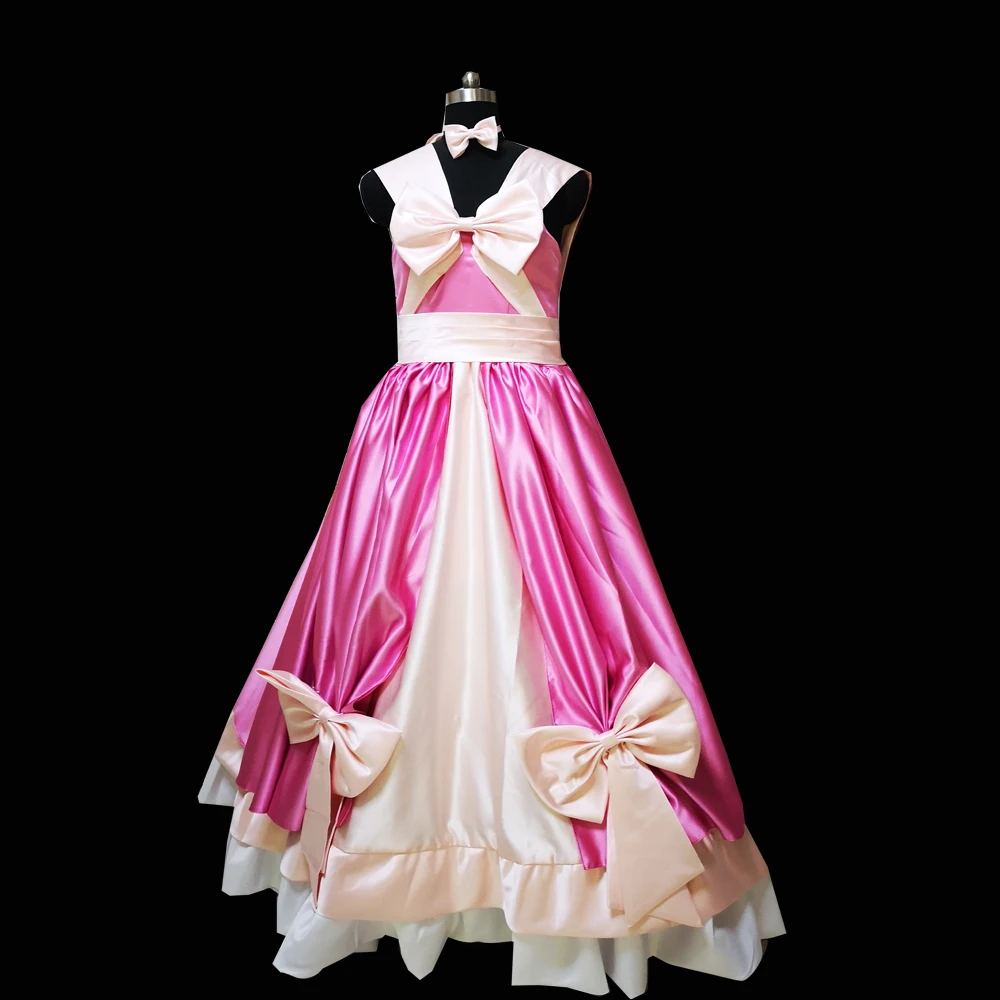 

New pink Vintage costumes 18th Duchess Retro medieval Renaissance Reenactment Theatre Civil war Victorian dress D-347