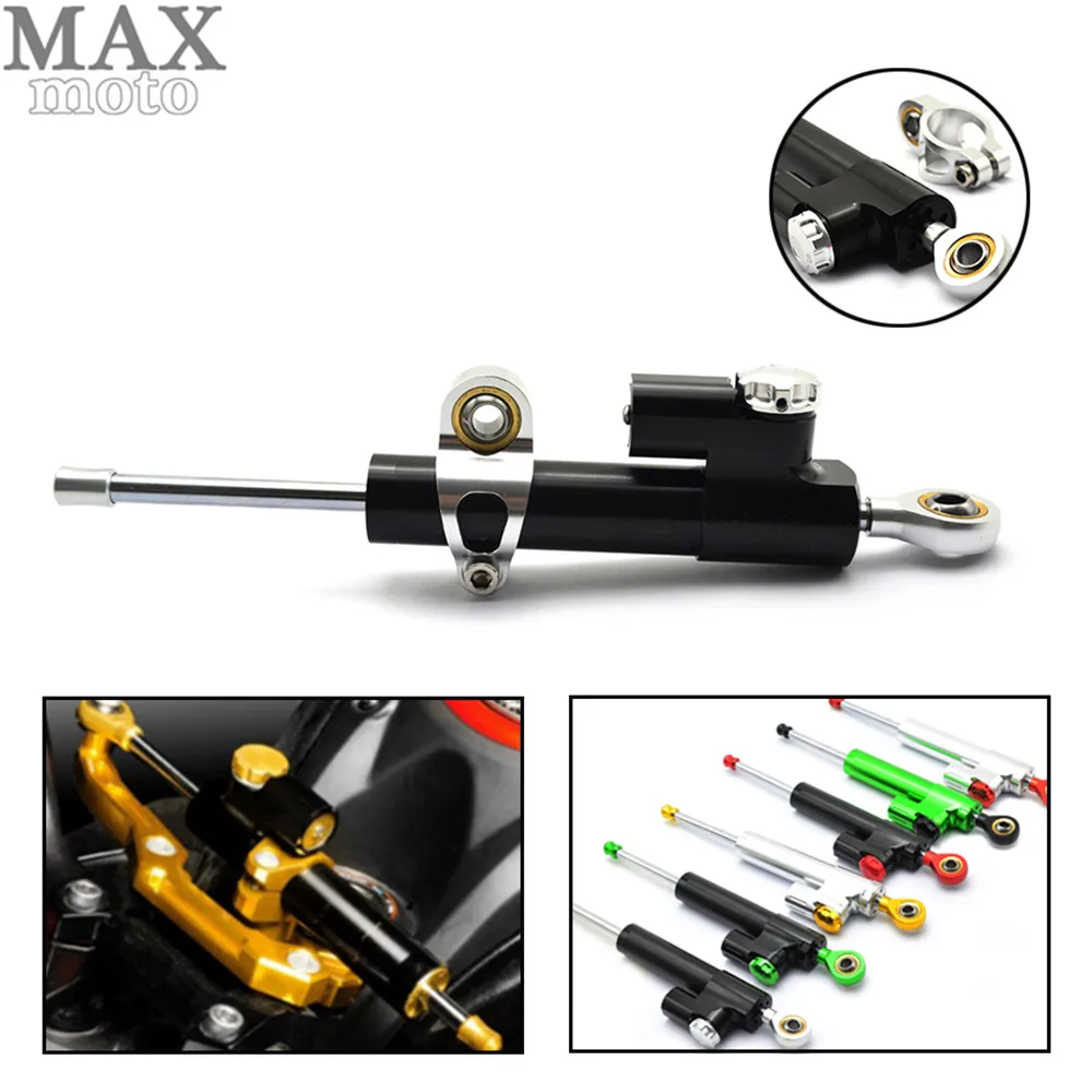 Universal Motorcycle CNC Damper Steering Stabilizer Damper Linear