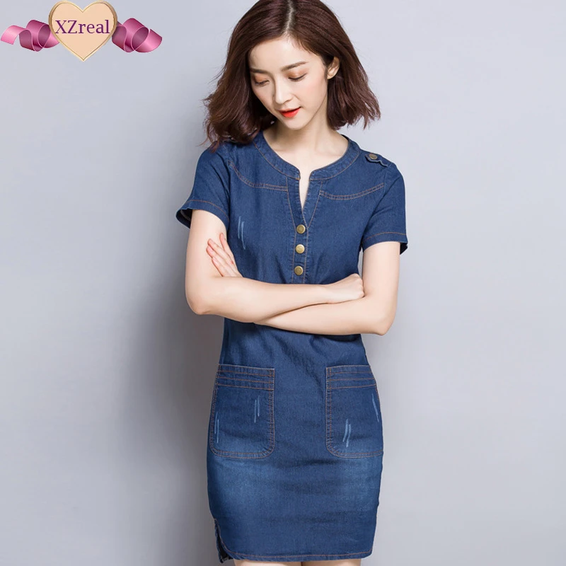 vestido com short jeans