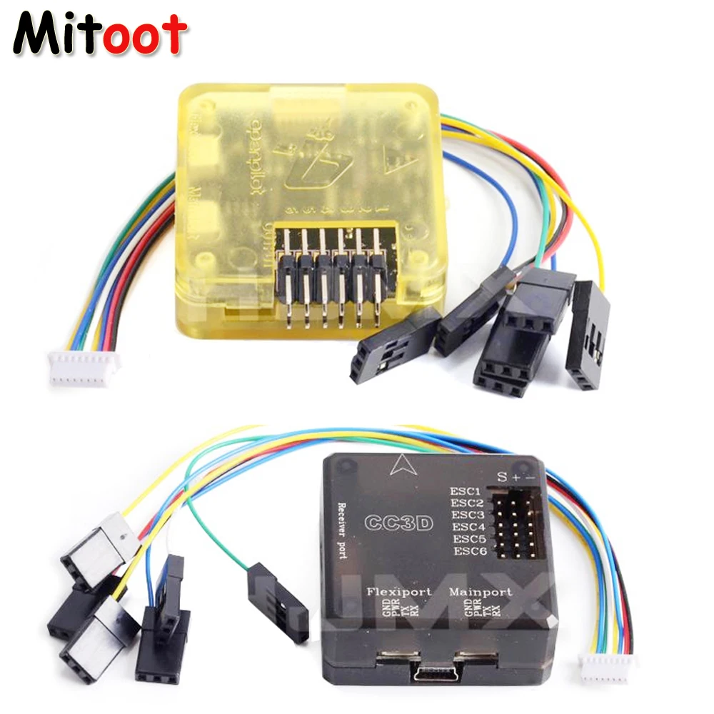 

1pcs Open Pilot CC3D Atom Mini CC3D Evo Flight Controller with Flexiport for RC Quadcopter Parts For FPV QAV250 Quadcopter