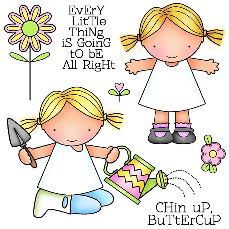 Girl Flower Garden Set