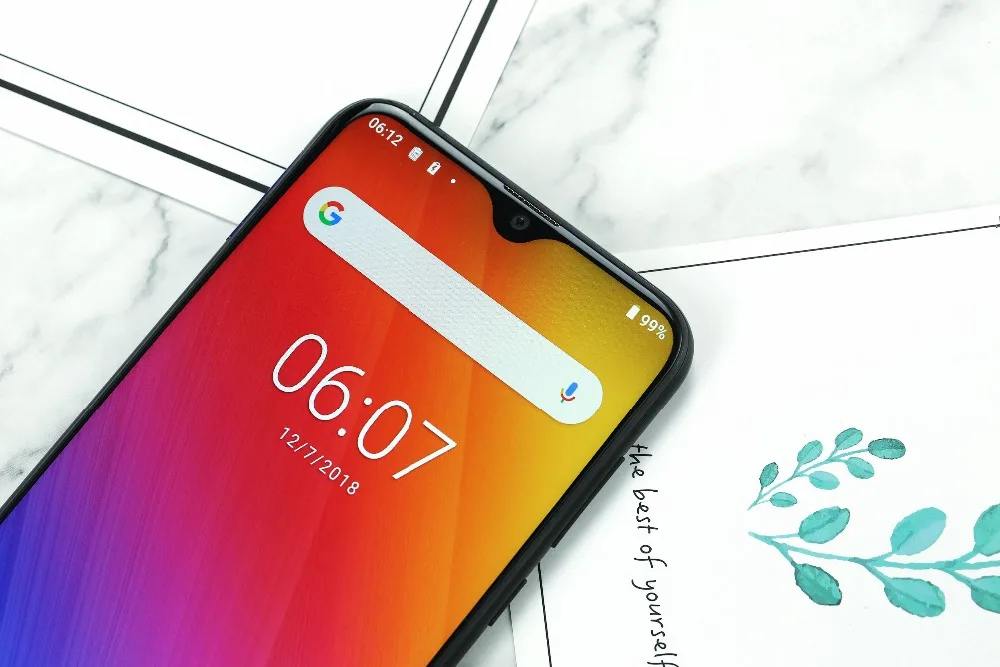 DOOGEE Y8 водонепроницаемый экран 6," FHD 19:9 смартфон MTK6739 3 ГБ 32 ГБ 3400 мАч Android 9,0 сканер отпечатков пальцев 4G мобильный телефон