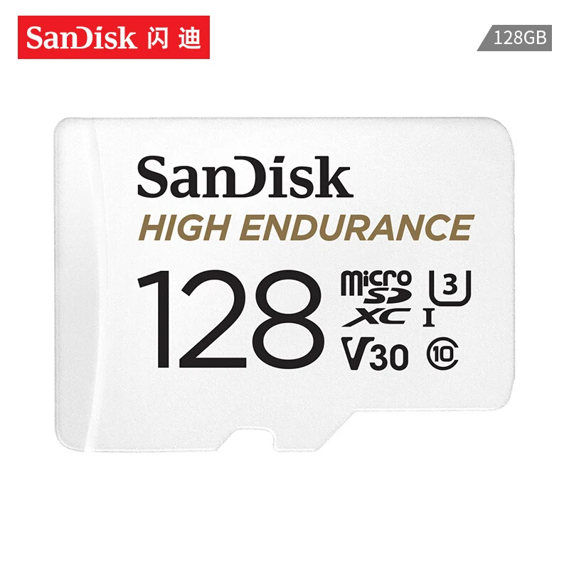 samsung sd SanDisk Memory Card High Endurance Video Monitoring 32GB 64GB MicroSD Card SDHC/SDXC Class10 U3 V30 TF Card for Video Monitoring best sd card reader Memory Cards