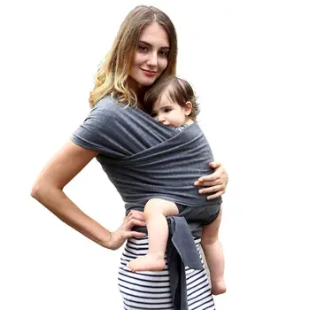 

Multipurpose Baby Carrier Stretchy Sling Hand-free Adjustable Infant Kid Hipseat Baby Wraped Carrier for Baby Travel 0-18 Months