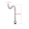Promoción Talea-manguera de drenaje para lavabo de suelo, tubo de drenaje de plástico Flexible, color blanco, GA015C002 x1KA9kd3